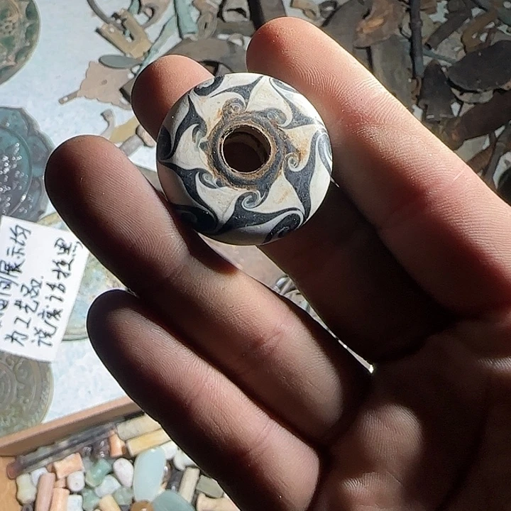 爱***！玻璃现代工艺品平安扣