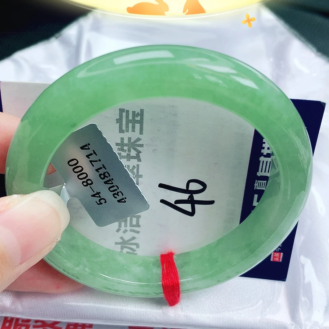 未镶嵌手镯翡翠缅甸天然A货翡翠手镯