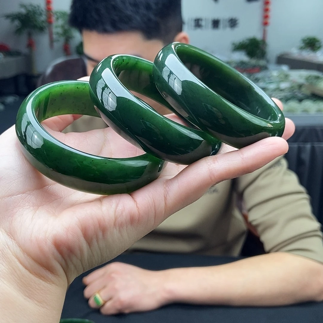 和田玉61-63颜色多样性发拍一发一未镶嵌