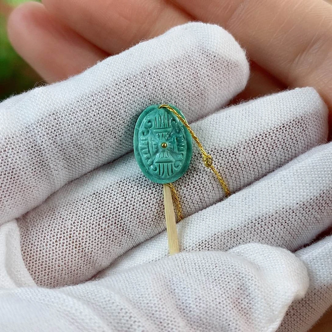 绿松石珠宝奇石未镶嵌