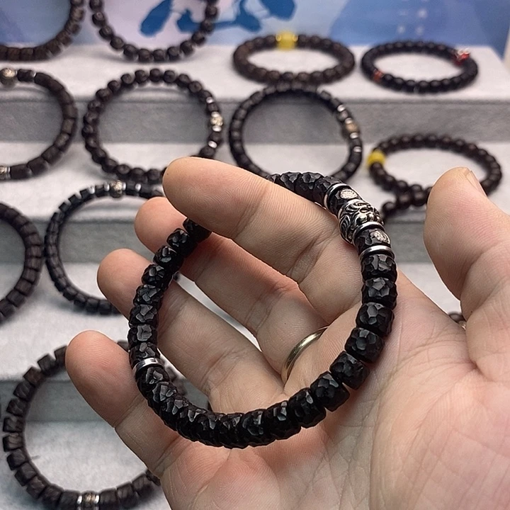 椰蒂手串8无相吞金兽黑金