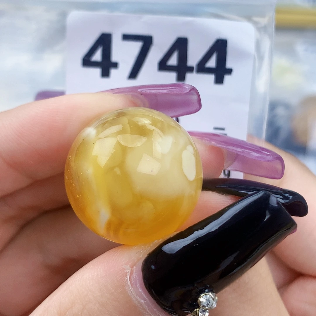 琥珀未镶嵌珠宝奇石23粉
