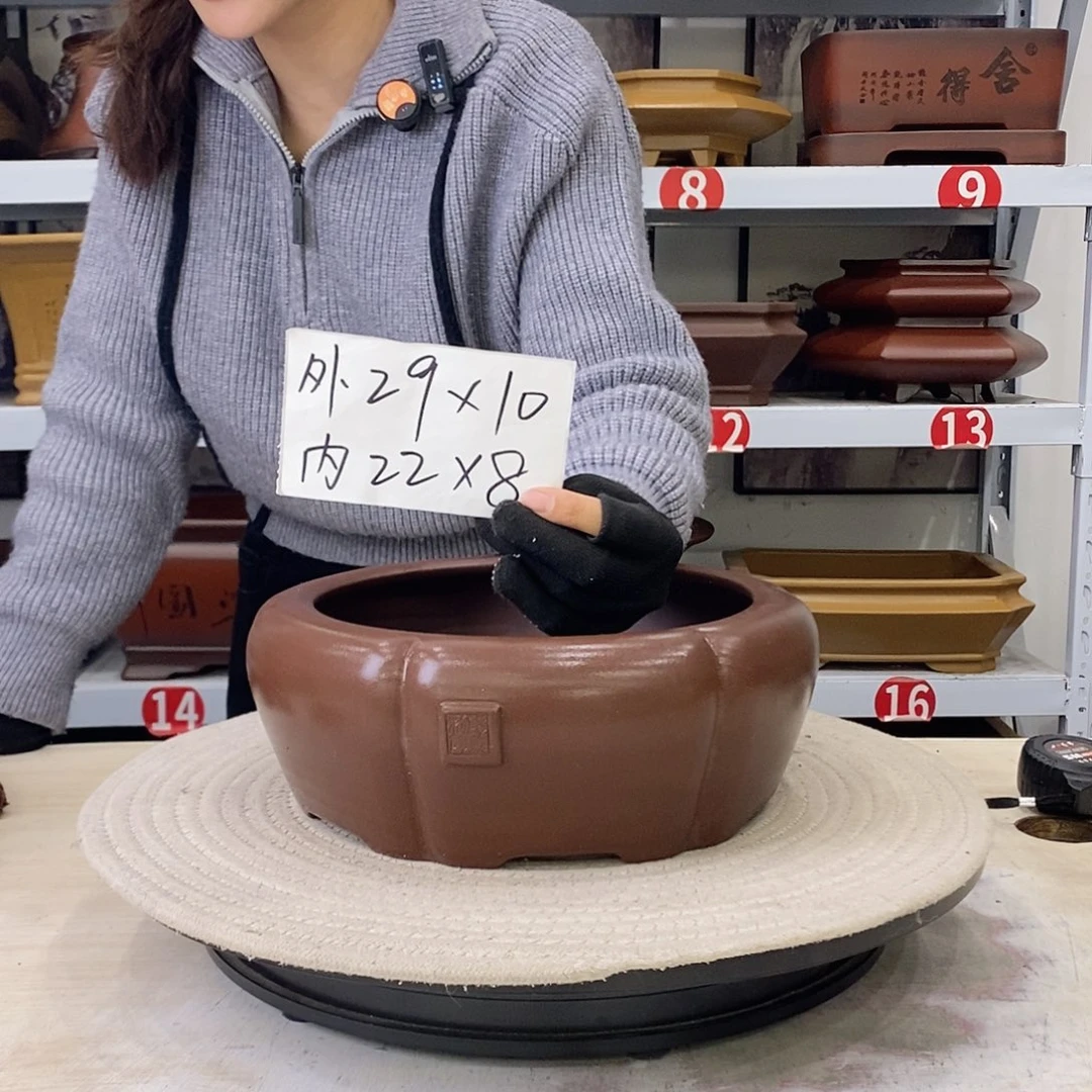 紫砂花盆紫砂花盆