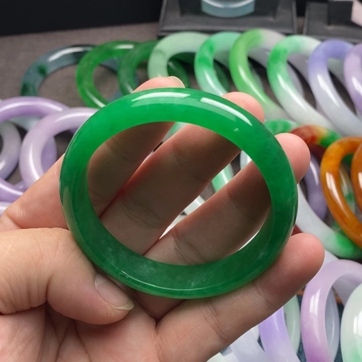 橘***仿水晶非金属高端手镯07