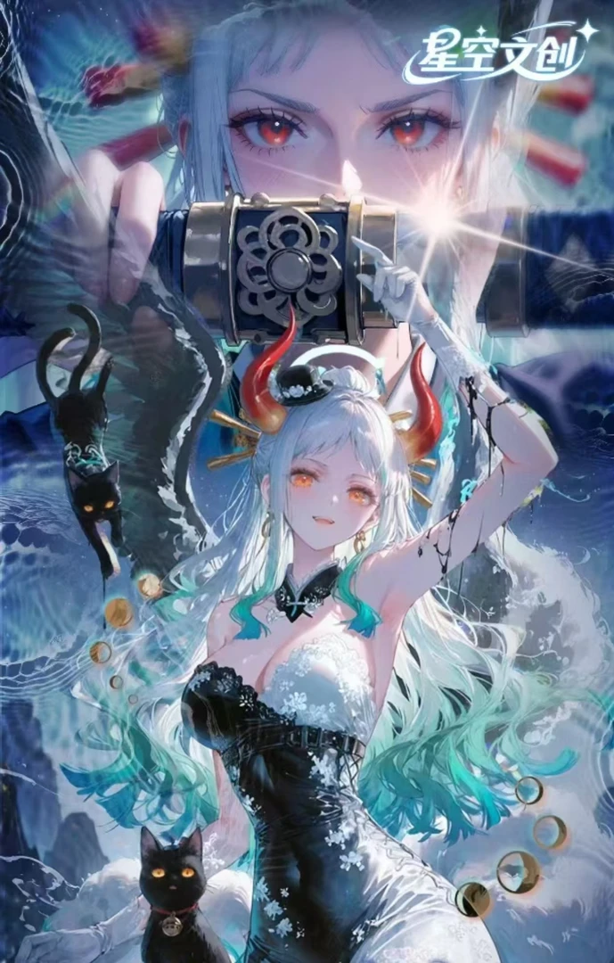 【踩中角色加一盒】星空文创海贼王动漫二创收藏卡