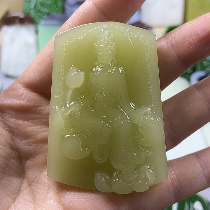 颈饰未镶嵌和田玉