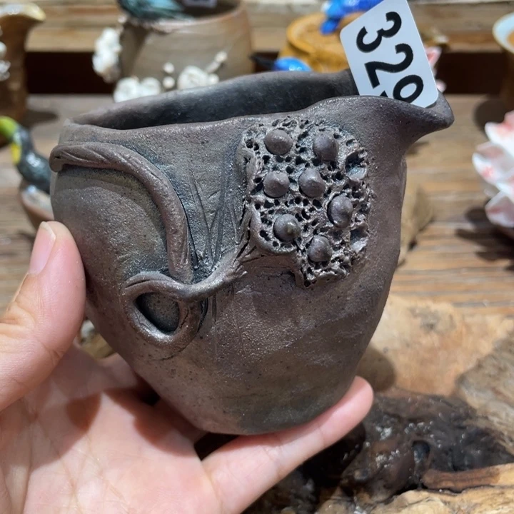 手工制作陶瓷茶具茶杯青蛙