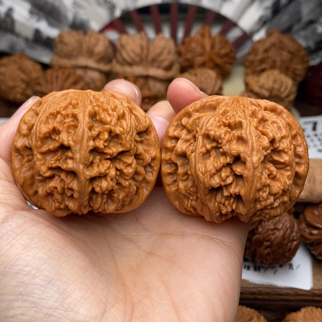 文玩核桃把件369号47.5粗筋