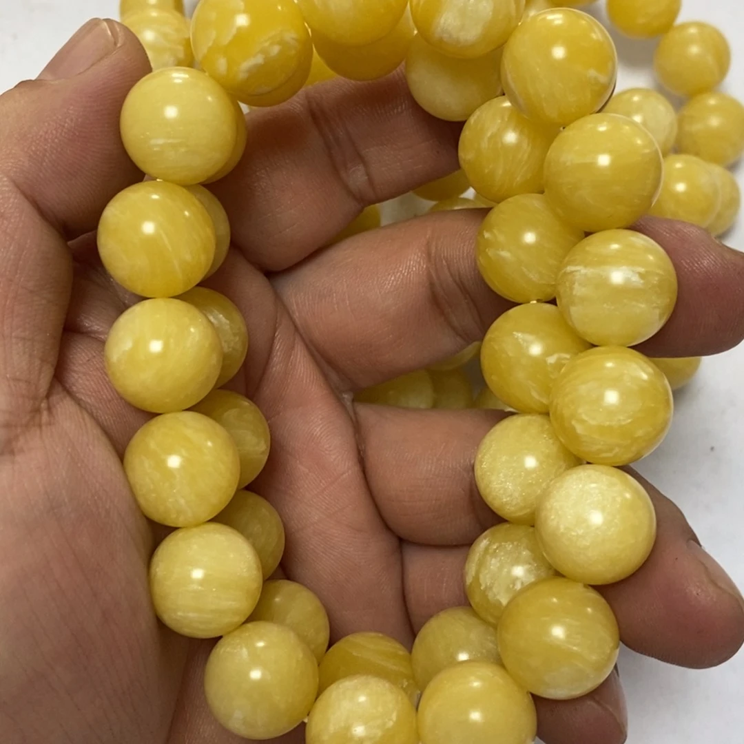 4号北极牛角1.4正圆手串