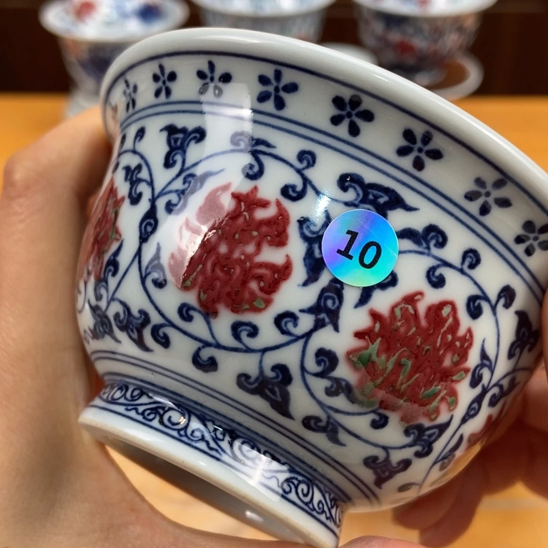 手绘现代茶具非古董