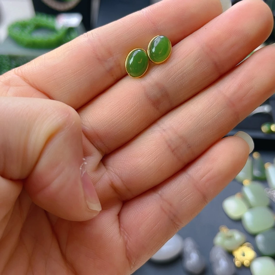 【闪购商品】银S925镶嵌和田玉手链