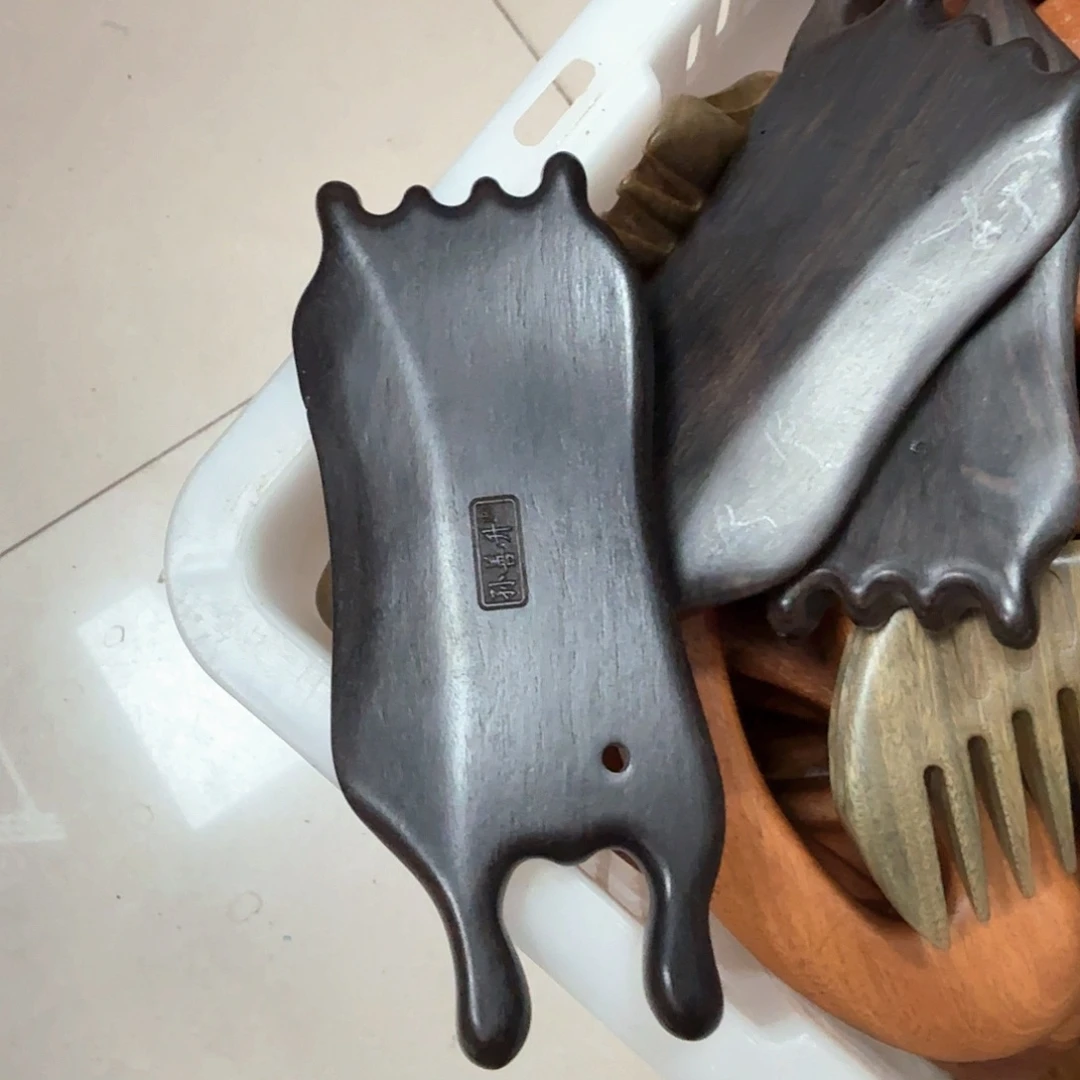 紫光檀小墨鱼放松工具瑕疵