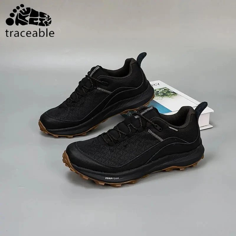 6696traceable防水徒步越野跑鞋防滑耐磨徒步户外鞋
