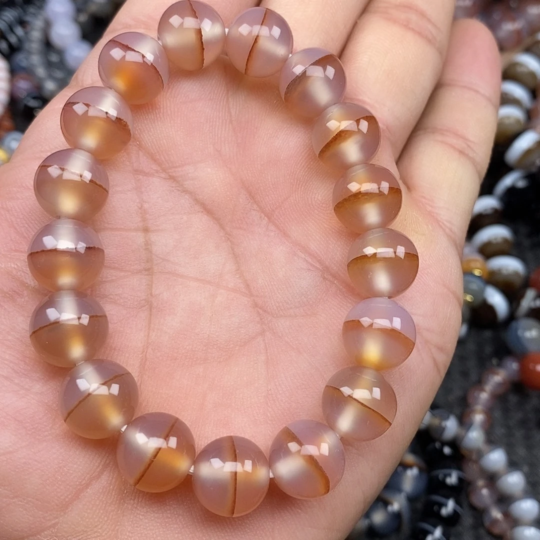 玛瑙/玉髓未镶嵌手链