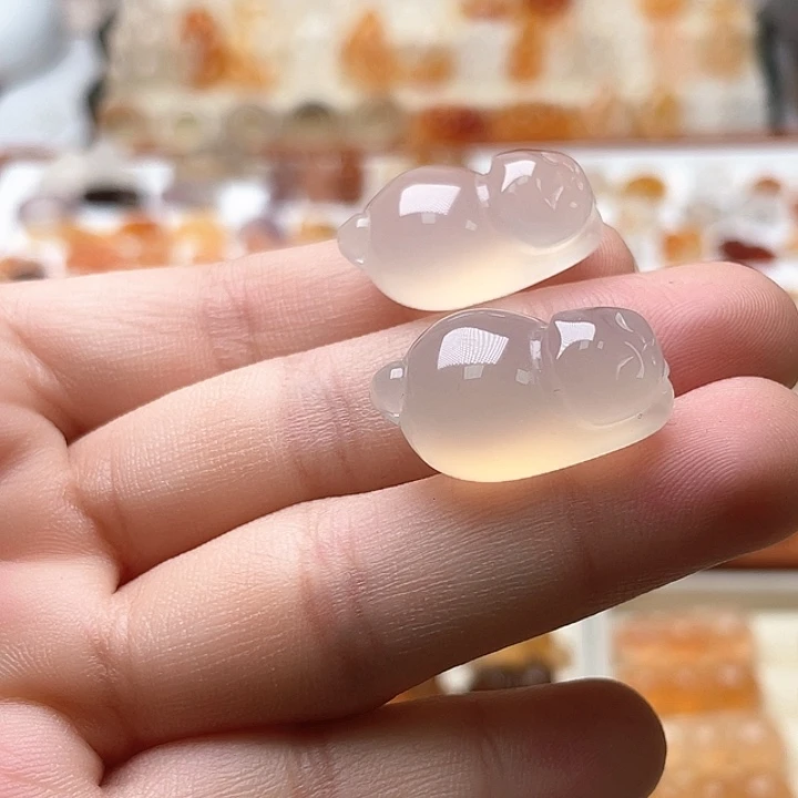 玛瑙/玉髓未镶嵌玛瑙胖猫