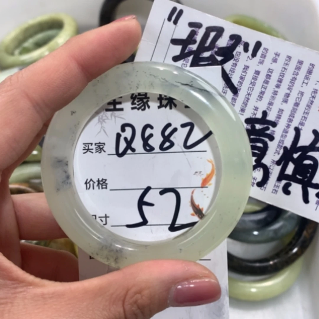 【闪购商品】合金蛇纹石玉手镯