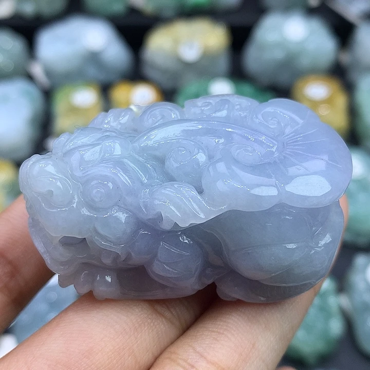 翡翠未镶嵌颈饰天然缅甸翡翠