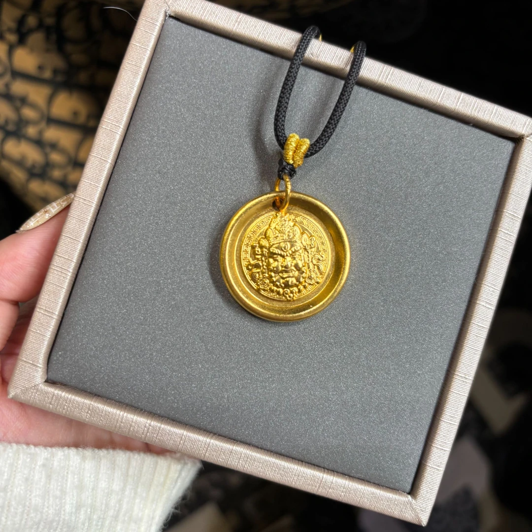 吊坠足银 【黄财财】足银999吊坠传承经典时尚