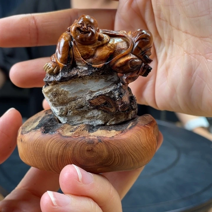 柏木（崖柏）手把件