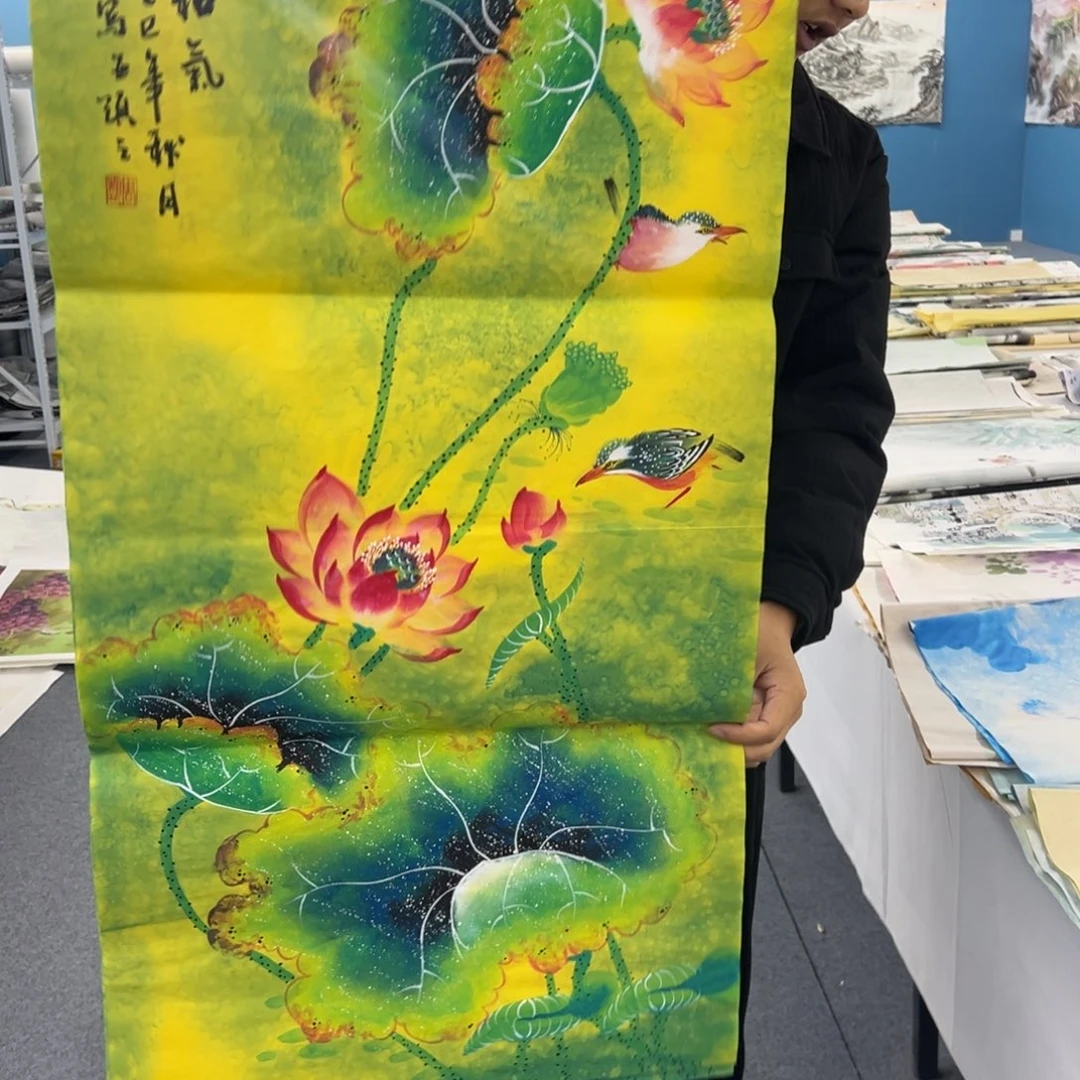 国画国画纯手绘作品