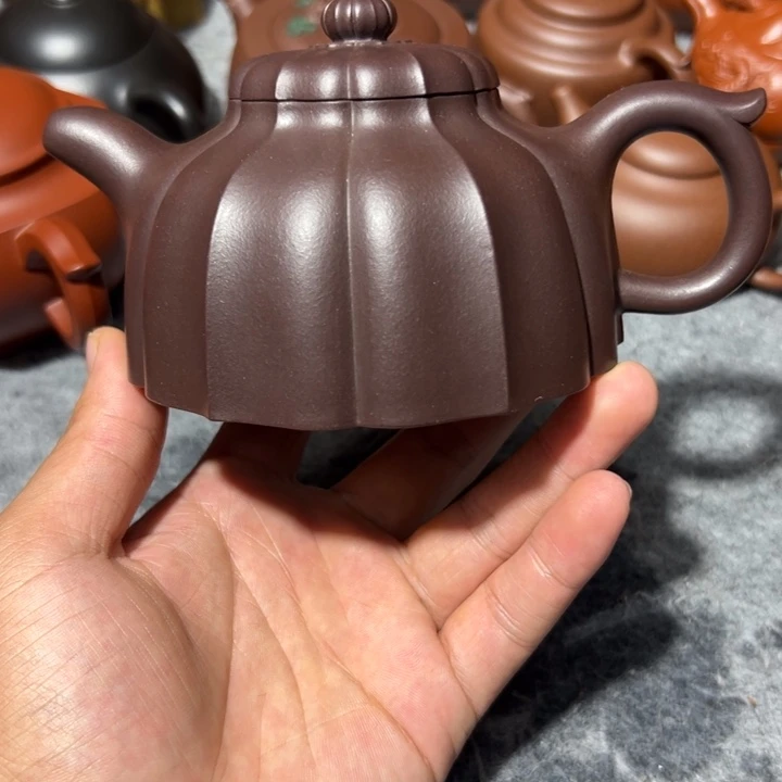 茶壶紫砂精品菊蕾