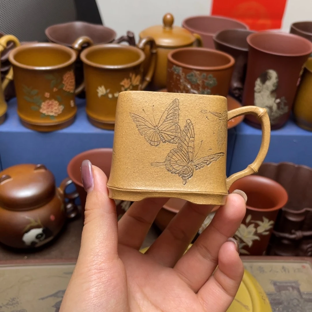 紫砂茶杯紫砂主人杯