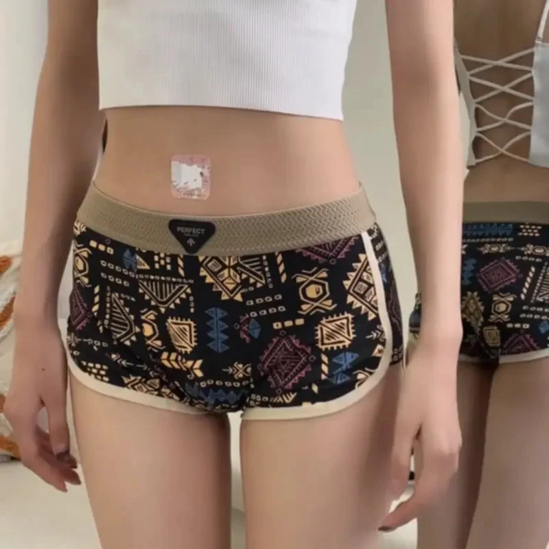 2025男士棉内裤抗菌四角裤新款男生舒适透气大码男款平角短裤衩