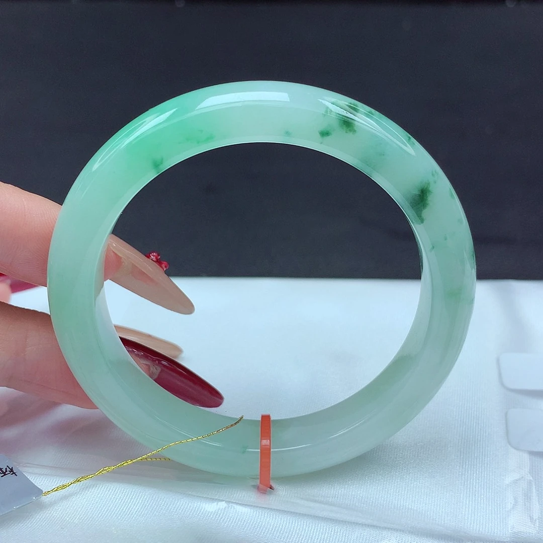 未镶嵌手镯翡翠53圈030