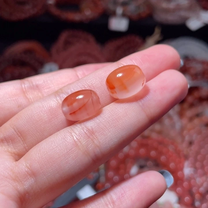 南红玛瑙未镶嵌枣珠1763