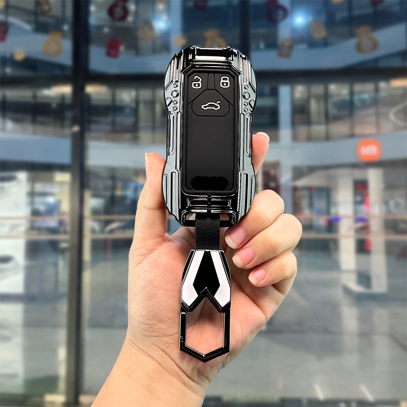 专用奥迪A6L钥匙套A7L全A3L包Q7扣Q5L A4L壳A8L Q2L A5 Q3 Q8 A7