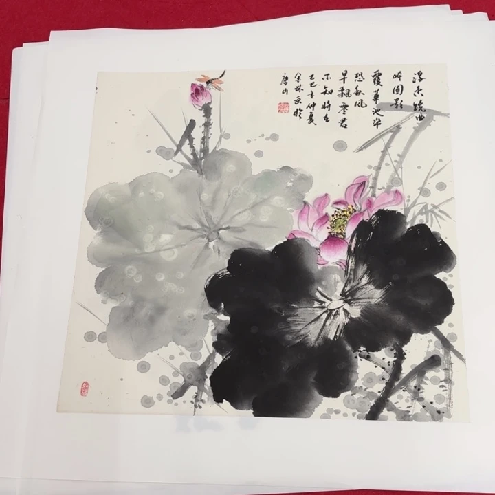 国画花鸟等三尺斗