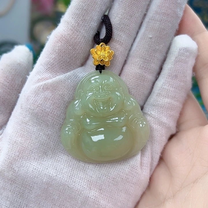 和田玉未镶嵌吊坠(不含链)