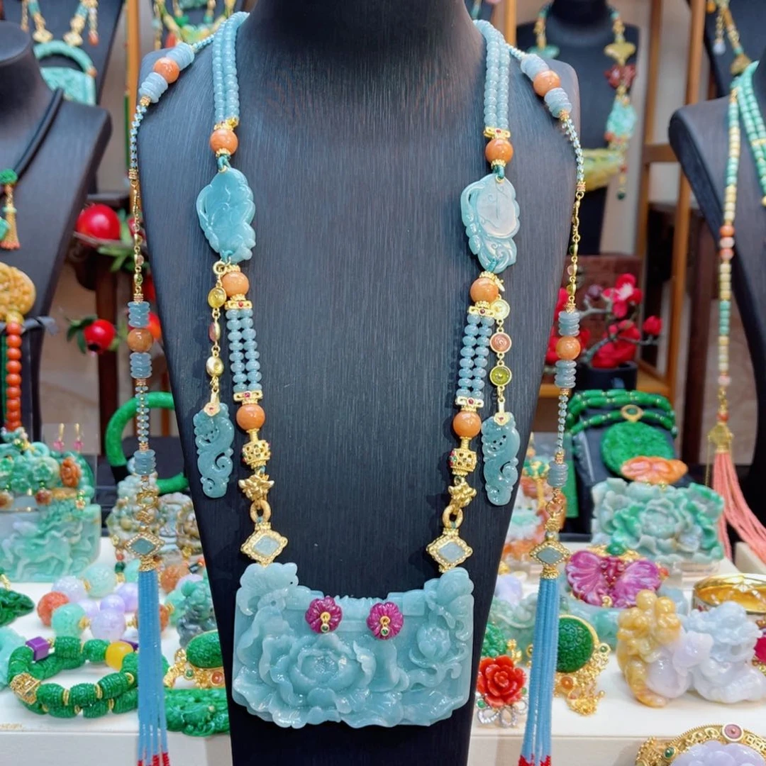 翡翠颈饰合金48小时鉴赏期