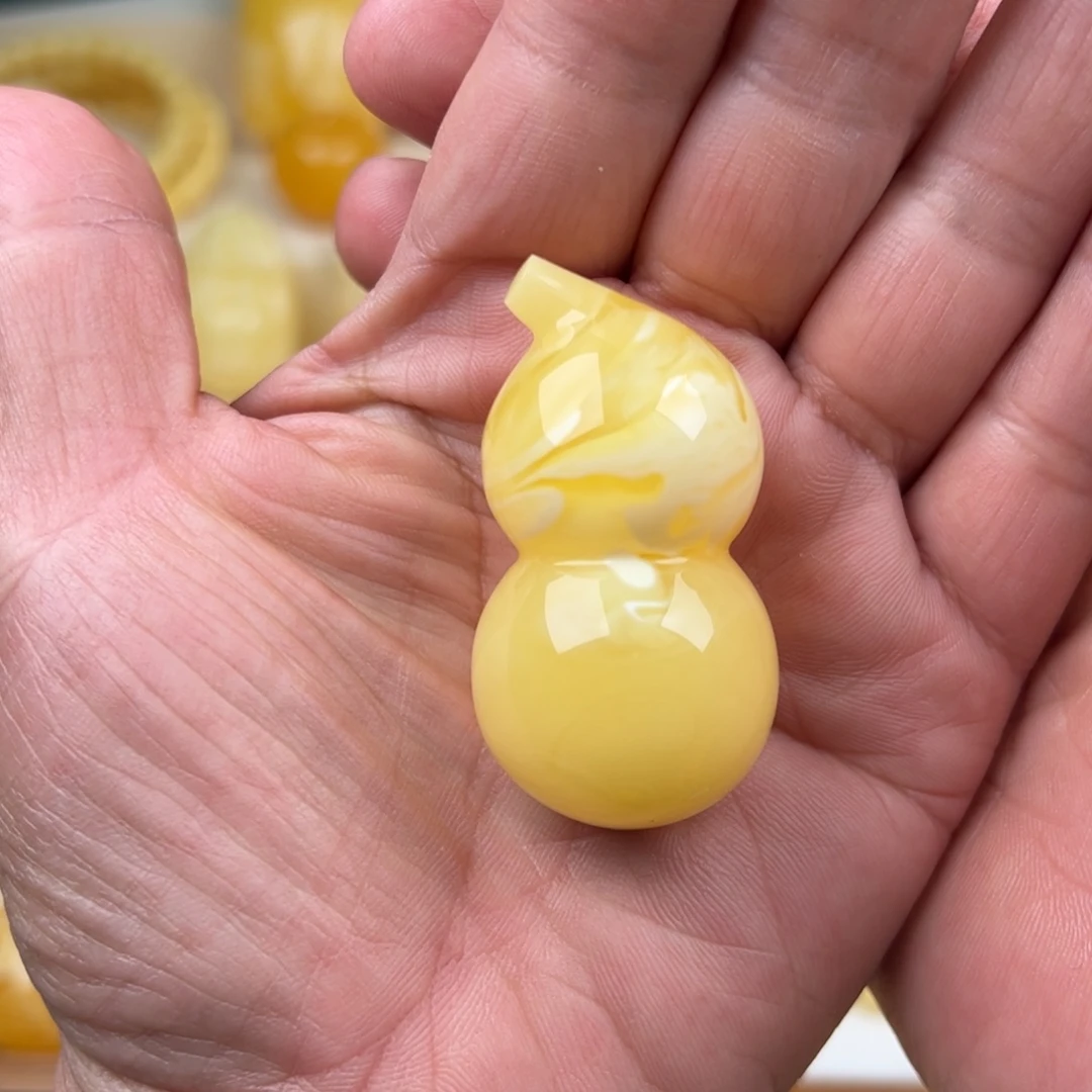 蜜蜡未镶嵌颈饰纯天然琥珀蜜蜡