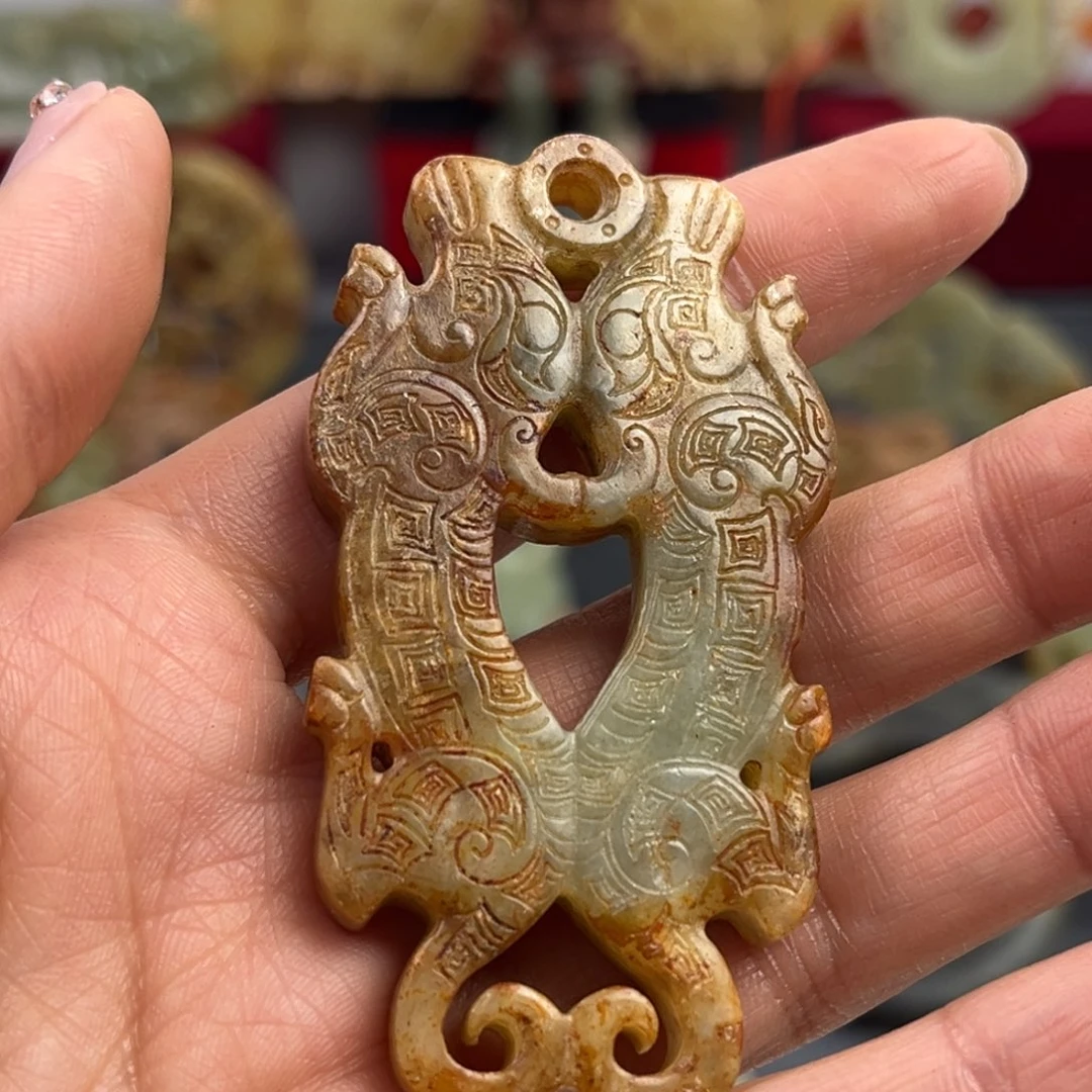 和田玉未镶嵌颈饰鉴古藏珍鉴古藏珍