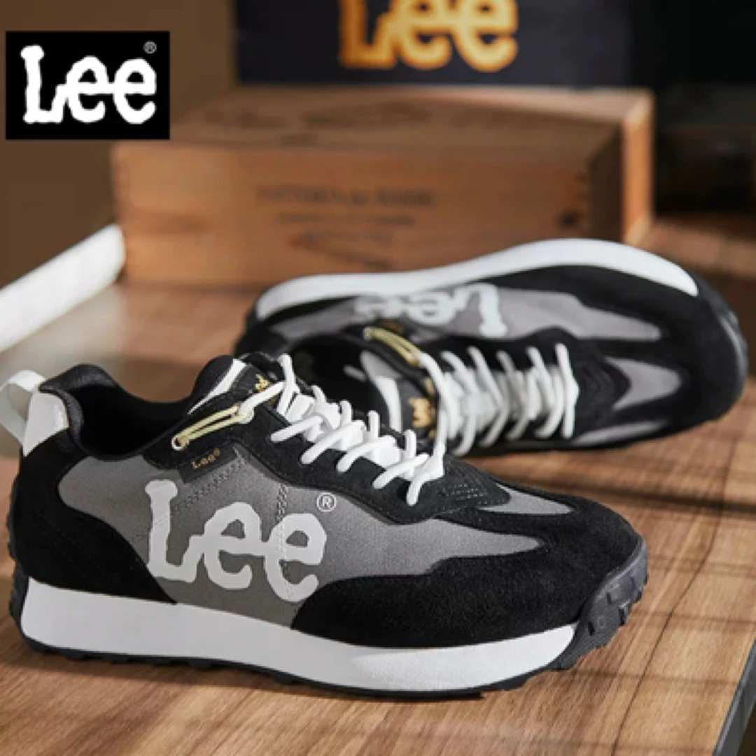 Lee春季新款ins潮牌情侣阿甘鞋百搭轻便运动鞋