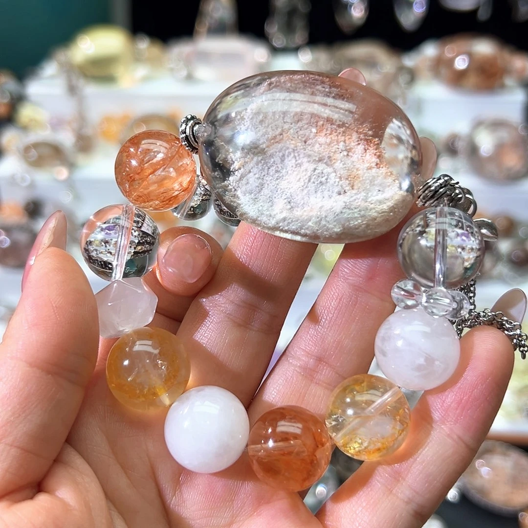 合金手链水晶养****温手串