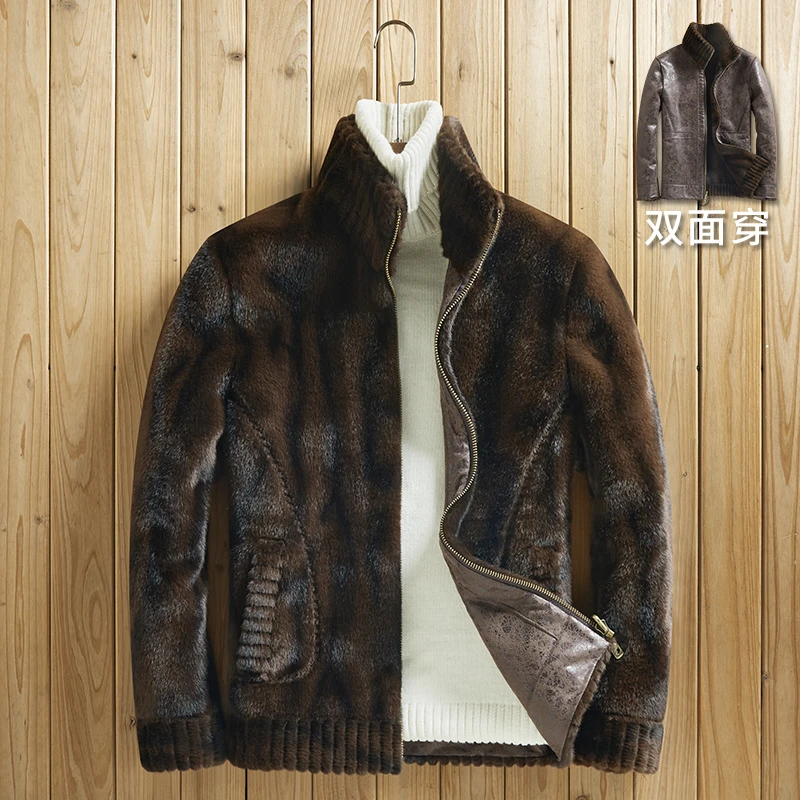 【阿文严选】海宁男士新款秋冬季男士夹克外套