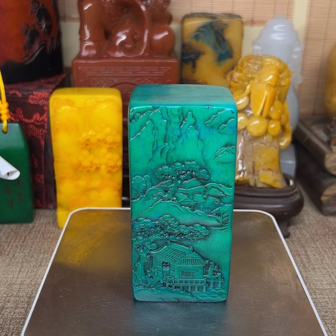 寿山石印石精品印章