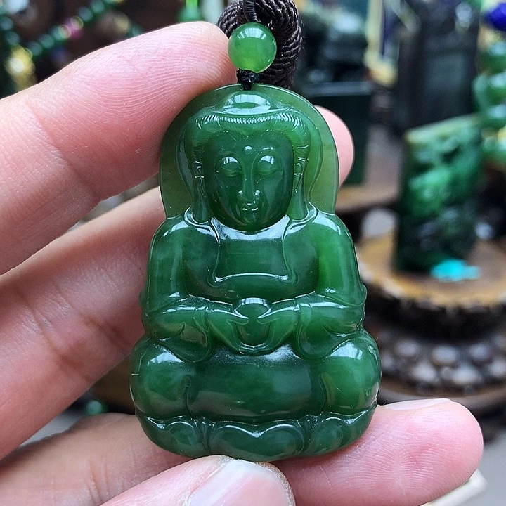 和田玉（碧玉）未镶嵌颈饰