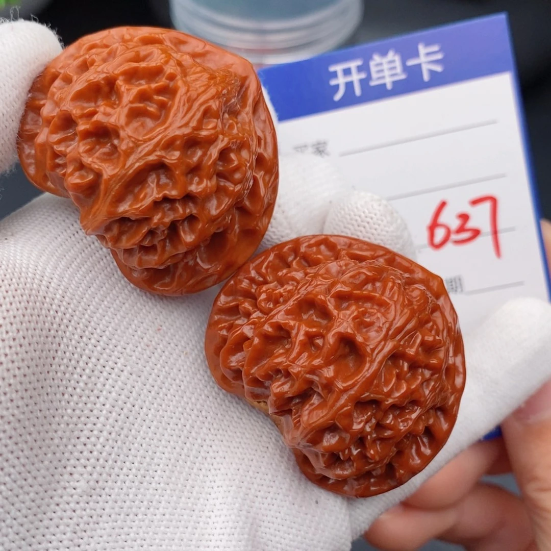 文玩核桃把件44宫灯637