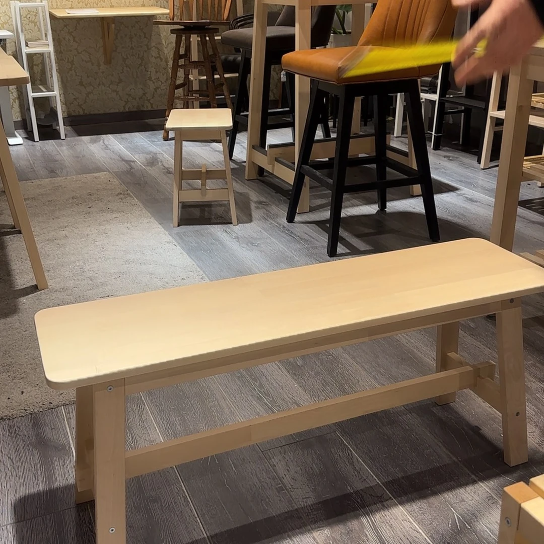 长凳实木桦木家具家用