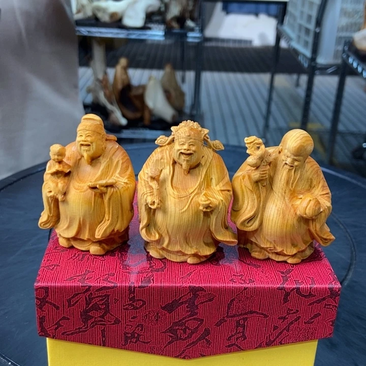 柏木（崖柏）福禄寿一套