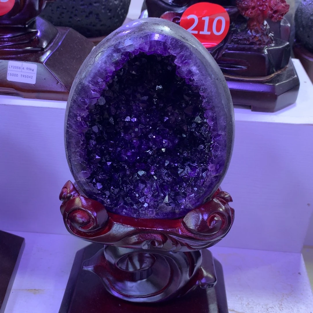 未镶嵌紫晶大型摆件（非配饰）茹