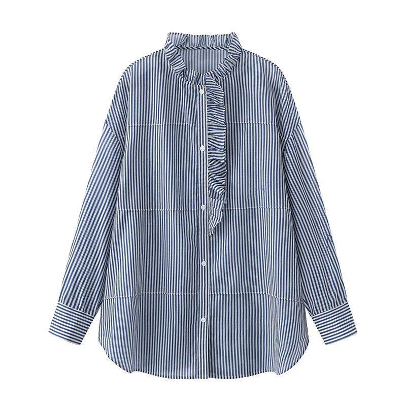 艾家2025 新款。简约百搭洋气显瘦衬衣1089