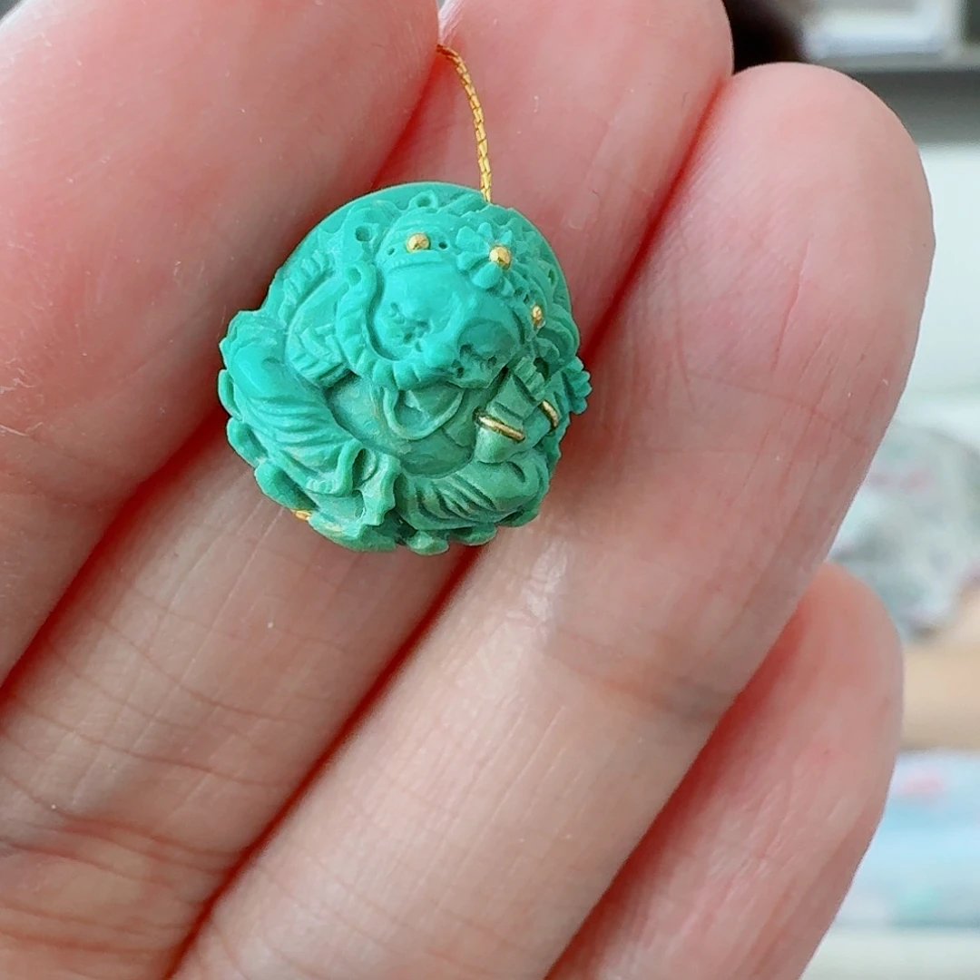 未镶嵌绿松石珠宝奇石