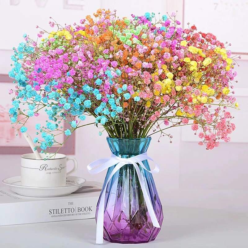 欧式简约玻璃花瓶水培插花瓶家居客厅干花花器创意玻璃瓶
