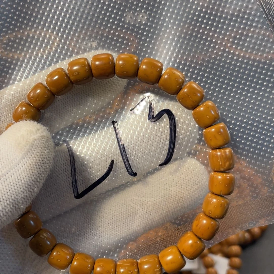 h***生紫金鼠手串8×7实心老型L13