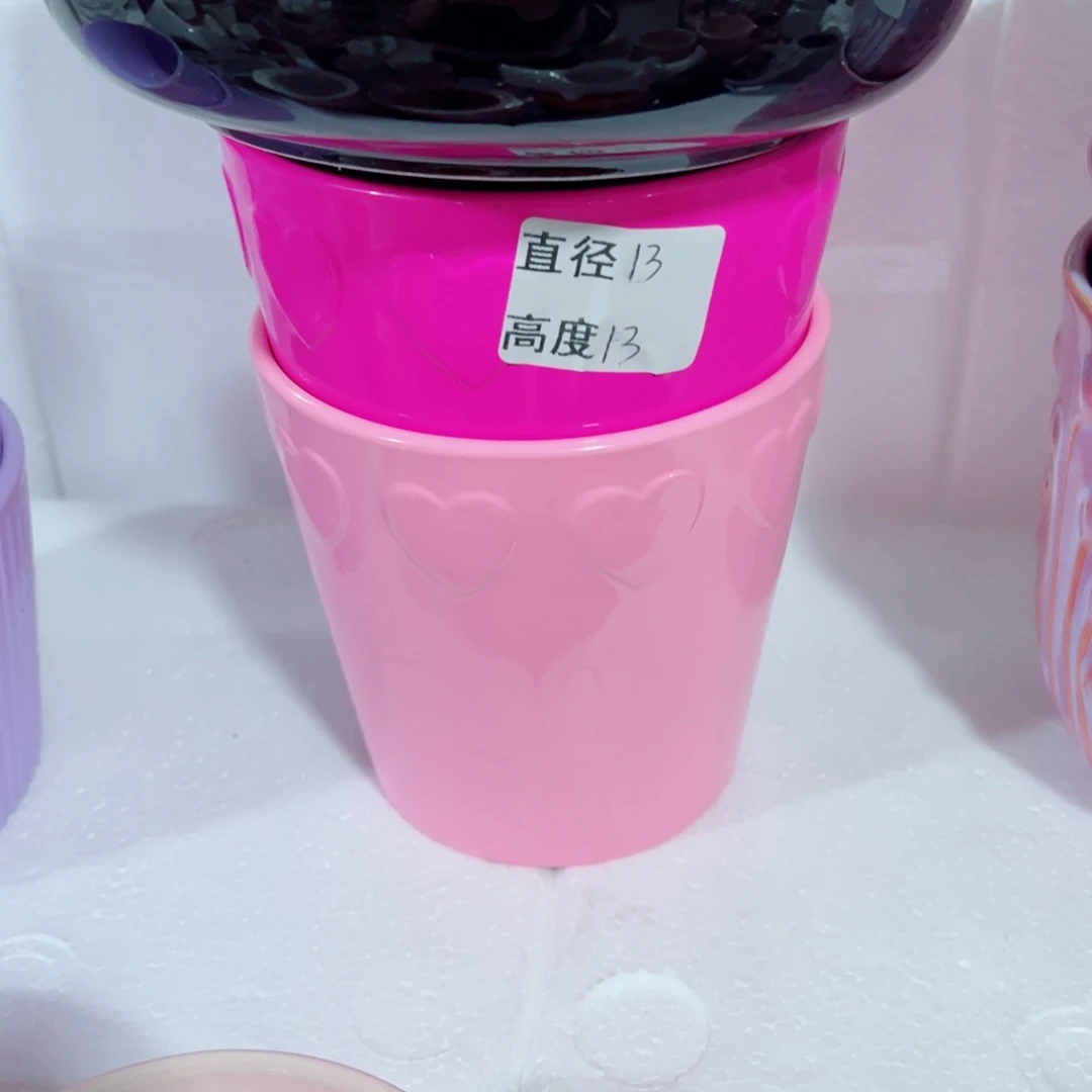 有孔，陶瓷花盆满10米包邮发货