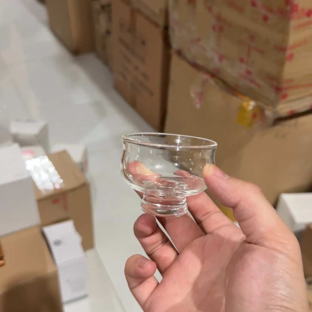 圆肚高足杯 两只